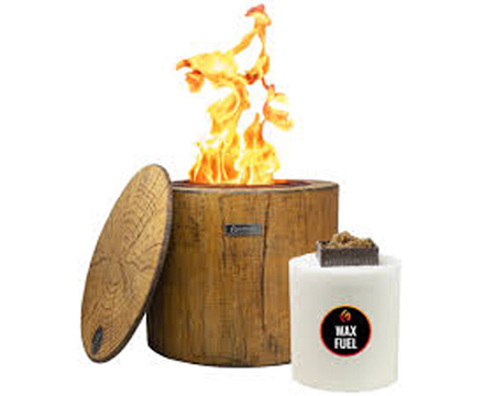 Eco Fuego&reg; 14.5 in. Wax Firepit 