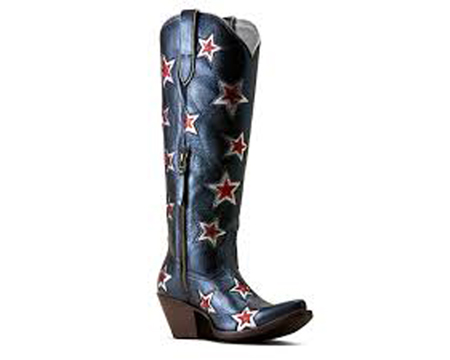 Ariat&reg; Women's Casanova Star X Western Boot - Starlight Blue