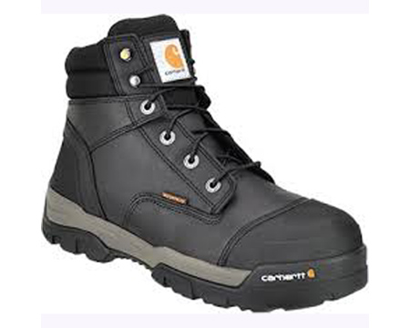 Carhartt&reg; Men's 6 in. Ground Force Waterproof Composite Toe Work Boot - Black