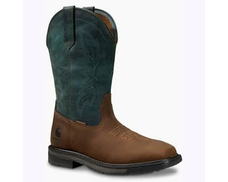 Carhartt&reg; Women's Montana Waterproof Work Boot - Teal Dark Brown