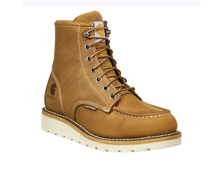 Carhartt&reg; Women's 6 in. Waterproof Moc Soft Toe Boot - Light Brown