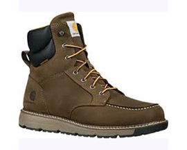 Carhartt&reg; Men's 6 in. Millbrook Waterproof Nano Toe Wedge Boot - Dark Brown