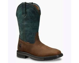 Carhartt&reg; Women's Montana Waterproof Work Boot - Teal Dark Brown