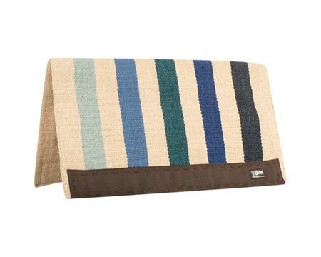 Classic Equine&reg; 34 X 38 Casa Zia Woven Double Weave Saddle Blanket - Blue