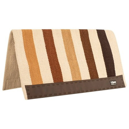 Classic Equine&reg; 34 X 38 Casa Zia Woven Double Weave Saddle Blanket - Brown