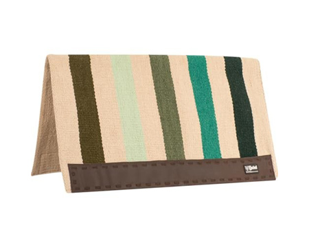 Classic Equine&reg; 34 X 38 Casa Zia Woven Double Weave Saddle Blanket - Green