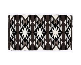 Mustang&reg; Tejas Wool Fleece Saddle Blanket - Brown/Black