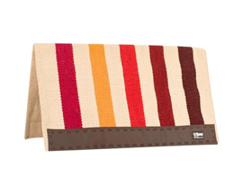 Classic Equine&reg; 34 X 38 Casa Zia Woven Double Weave Saddle Blanket - Red