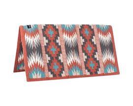 Classic Equine&reg; 34 X 38 Handwoven Show Blanket - Tabasco-Turq