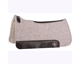 Classic Equine&reg; 3/4" Orthopedic Felt Fleece Saddle Pad - Tan
