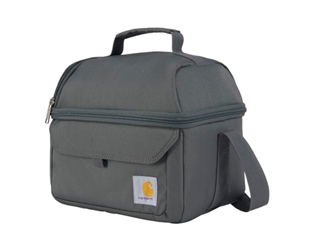 Carhartt&reg; Insulated 12 Can Two Compartment Lunch Cooler - Gravel