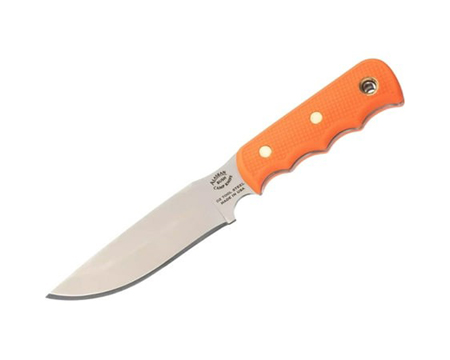 Knives Of Alaska&reg; Bush Camp Fixed Blade Knife 6 Drop Point D2 Bead Blasted Blade SureGrip Handle - O