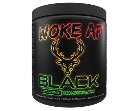 Bucked Up&reg; Woke AF Black High Stimulant Pre-Workout - Island Fusion