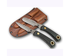 Knives Of Alaska&reg; Muskrat/Cub Bear D2 Steel Fixed Blade Knife Combo Steel Blades