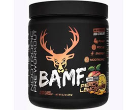 Bucked Up&reg; BAMF� High Stimulant Nootropic Pre-Workout - Peach Lemonade