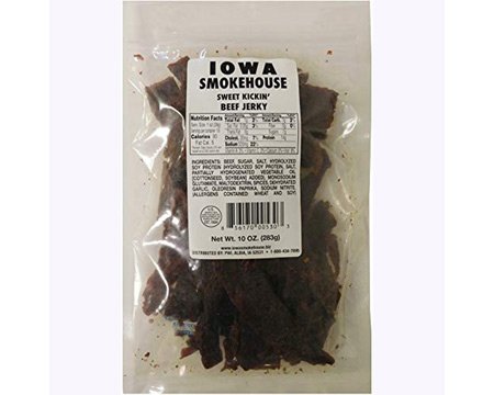 Iowa Smokehouse&reg; 10 oz. Sweet Kickin' Beef Jerky