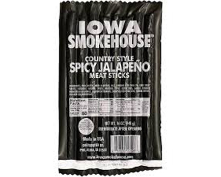 Iowa Smokehouse&reg; 16 oz. Country Style Meat Sticks - Spicy Jalape&ntilde;o