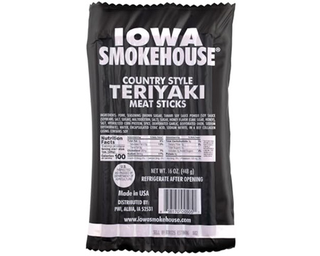 Iowa Smokehouse&reg; 16 oz. Country Style Meat Sticks - Teriyaki