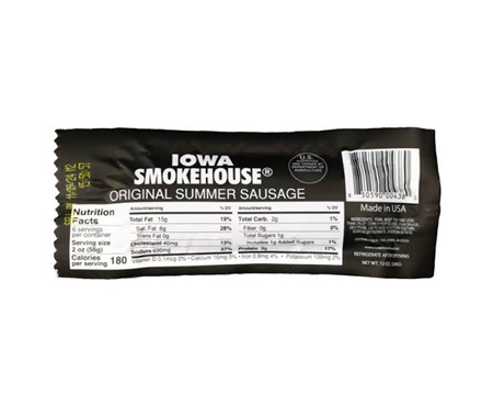 Iowa Smokehouse&reg; 12 oz. Summer Sausage - Original
