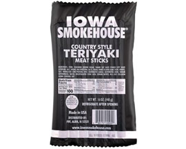 Iowa Smokehouse&reg; 16 oz. Country Style Meat Sticks - Teriyaki