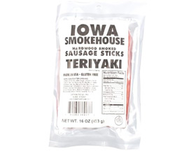 Iowa Smokehouse&reg; 16 oz. Country Style Sausage Sticks - Teriyaki