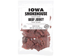 Iowa Smokehouse&reg; 8 oz. Ranch Hand Beef Jerky - Sweet Teriyaki