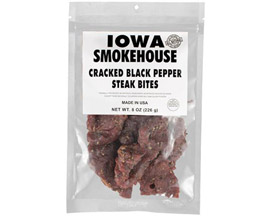 Iowa Smokehouse&reg; 8 oz. Steak Bites - Cracked Black Pepper