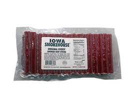 Iowa Smokehouse&reg; 27 oz. Smoked Beef Sticks - Original Cheesy