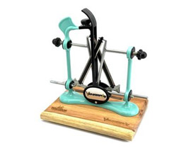 Warthog&reg; Sharpeners Elite A4 Knife Sharpener Wooden Base - Aqua Sky