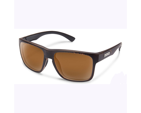 Suncloud&reg; Rambler Sunglasses-Blackened - Tortoise-Brown