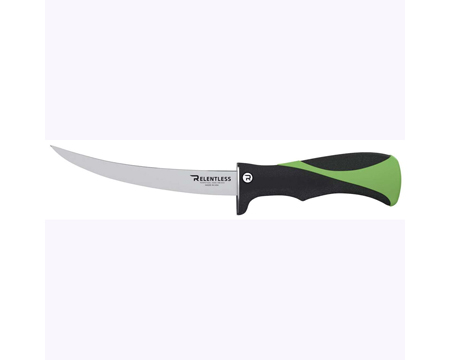 Relentless Knives USA&reg; 7 in. Curved Fillet Knife W/ Sheath