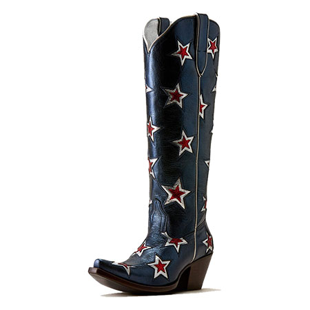 Ariat&reg; Women's Casanova Star X Western Boot - Starlight Blue