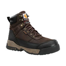 Carhartt&reg; Men's 6 in. Force HD Waterproof Insulated Composite Toe Work Boot - Dark Brown