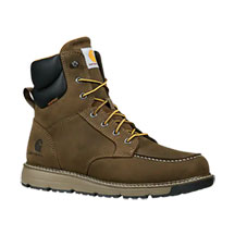 Carhartt&reg; Men's 6 in. Millbrook Waterproof Nano Toe Wedge Boot - Dark Brown