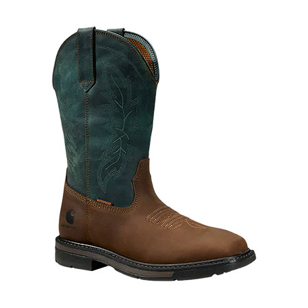 Carhartt&reg; Women's Montana Waterproof Work Boot - Teal Dark Brown