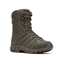 Merrell&reg; Men's Moab Tactical Zip� Waterproof Boots - Dark Olive