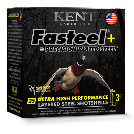 Kent Cartridge&reg; Fasteel + 20ga 3" 2x4