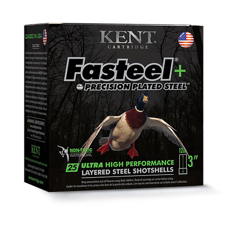 Kent Cartridge&reg; Fasteel + 12ga 3" 2x4