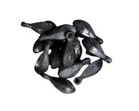 Heyday&reg; 3 oz. Teardrop Anchor Point Lead Weights - 12 Count