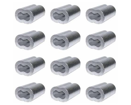 Heyday&reg; Ferrules Neverloose Aluminum Crimps - 12 Count