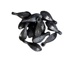 Heyday&reg; 3 oz. Teardrop Anchor Point Lead Weights - 12 Count