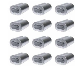Heyday&reg; Ferrules Neverloose Aluminum Crimps - 12 Count