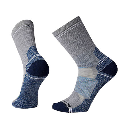 Smartwool&reg; Hike Full Cushion Crew Socks - Light Gray
