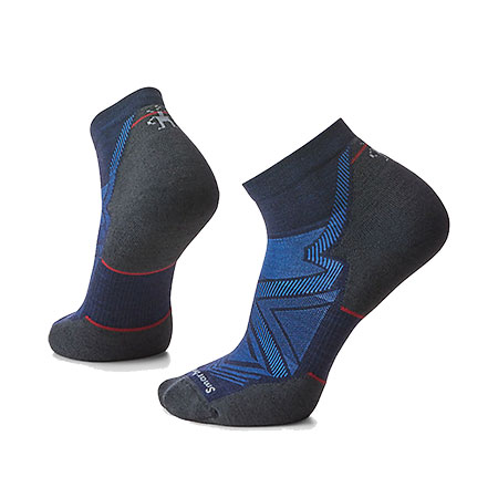 Smartwool&reg; Men's Run Targeted Ankle Socks - Navy