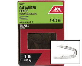 Ace® 1 lb. Galvanized Fence Staples - 1-1/2 inch