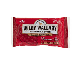 Wiley Wallaby&reg; 12 oz. Soft & Chewy Licorice - Classic Red