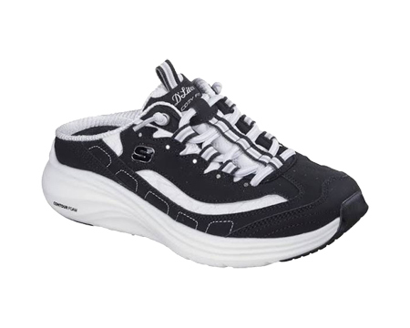 Skecher's&reg; Women's Contour Foam� Cozy Fit Vintage Dream - Black / White
