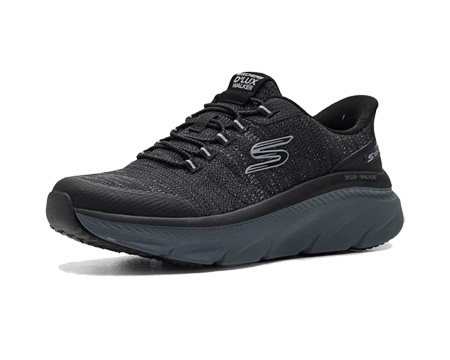 Skecher's&reg; Men's Slip-ins� Relaxed Fit D'Lux Walker 3.0 Drevven - Black/Charcoal
