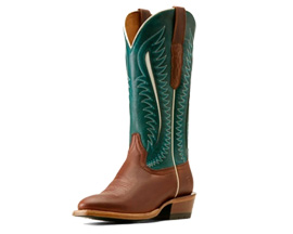 Ariat&reg; Women's Futurity Limited Western Boot - Umber Rust / Turquoise Nights
