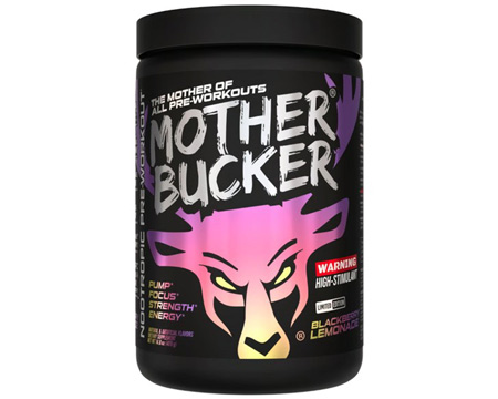 BUCKED UP&reg; Mother Bucker� Nootropic Pre Workout - Black Berry Lemonade